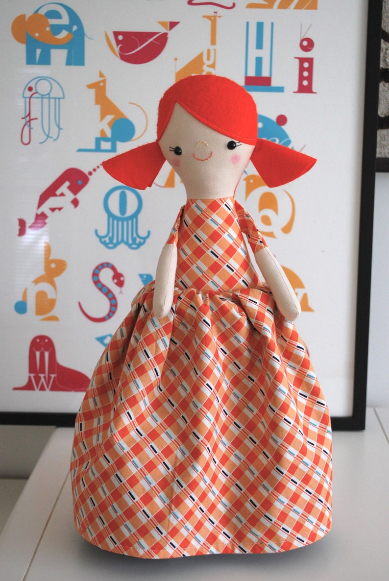 Trixie and Tess: A Topsy Turvy Doll PDF Sewing Pattern With Step-By-Step Photos image 4