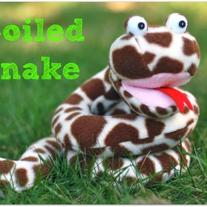 Squeaky Snakes PDF Sewing Pattern 3 Designs in One image 4