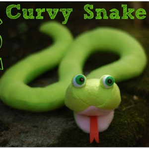 Squeaky Snakes PDF Sewing Pattern 3 Designs in One image 3