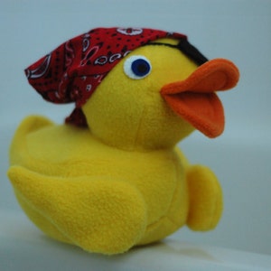 Plush Rubber Duck PDF Sewing Pattern image 2