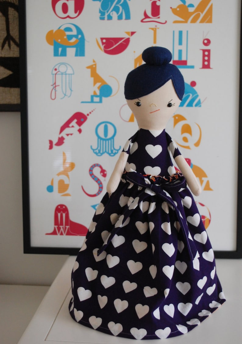 Trixie and Tess: A Topsy Turvy Doll PDF Sewing Pattern With Step-By-Step Photos image 3