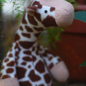 Jeremy Giraffe PDF Sewing Pattern with Easy Instructions and Step-by-Step Photos image 2