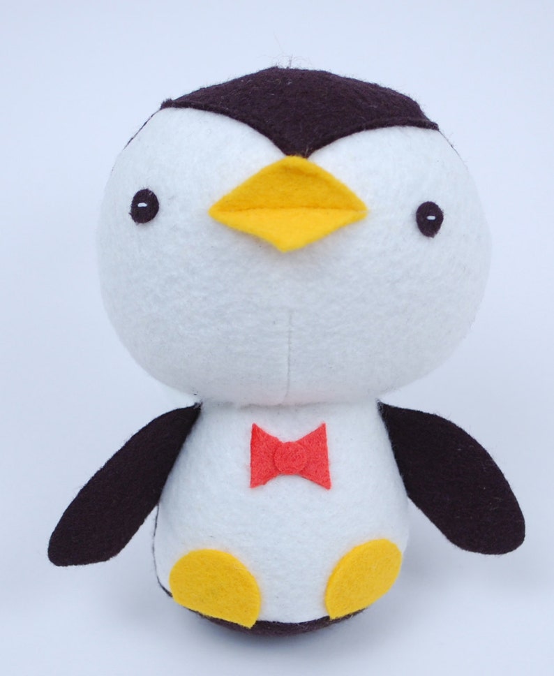 More Cute Critters PDF Sewing Pattern for Easy to Sew Felt Plush Animals image 2