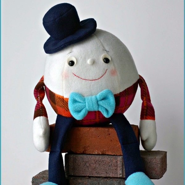 Humpty Dumpty - PDF Sewing Pattern with Step-by-Step Photos and Easy Instructions