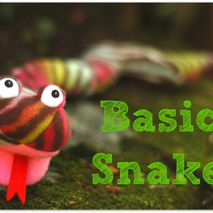 Squeaky Snakes PDF Sewing Pattern 3 Designs in One image 2