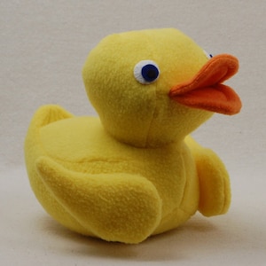 Plush Rubber Duck PDF Sewing Pattern image 4