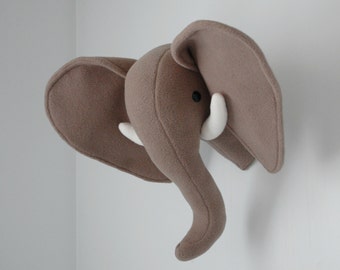 Elefant und Giraffe Plüschtiere - PDF-Schnittmuster mit Schritt-für-Schritt-Fotos und einfacher Anleitung