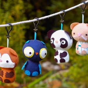 Cute Critters Easy PDF Sewing Pattern With Step-By-Step Photos and Full-Sized Templates image 4