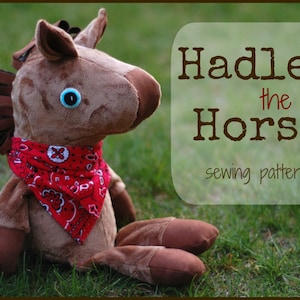 Hadley the Horse A Stuffed Animal to Sew with Easy to Follow Instructions and Step-by-Step Photos image 1
