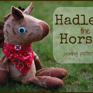 Hadley the Horse - A Stuffed Animal to Sew with Easy to Follow Instructions and Step-by-Step Photos