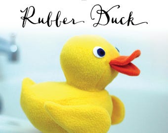 Plush Rubber Duck PDF Sewing Pattern