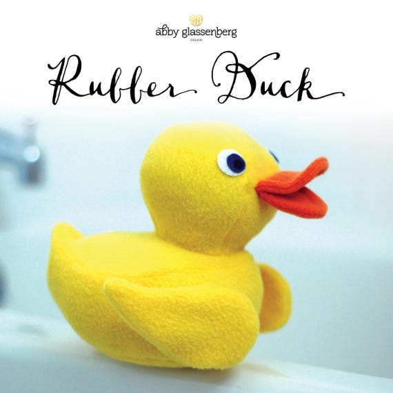 rubber duck plush