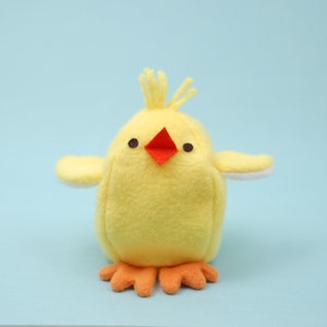Reversible Chick and Egg Plush Sewing Pattern: DIY Farm Softie (PDF Pattern)