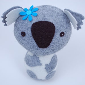 More Cute Critters PDF Sewing Pattern for Easy to Sew Felt Plush Animals image 3