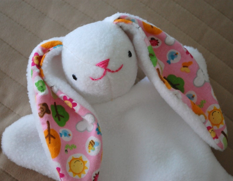 Lovey Dovey Kitty, Bear, Bunny, Puppy PDF Sewing Pattern For Baby Lovies image 3