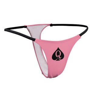 Queen of Spades Thong Panty, QOS Thong Panty