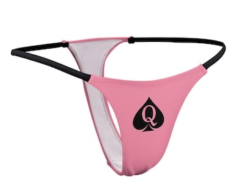 Queen of Spades Thong Panty, QOS Thong Panty