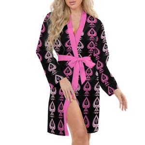 Queen of Spades Nightgown, Queen of Spades Robe, QOS Robe
