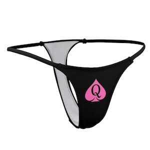 Queen of Spades Thong Panty, QOS Thong Panty