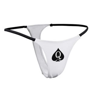 Queen of Spades Thong Panty, QOS Thong Panty