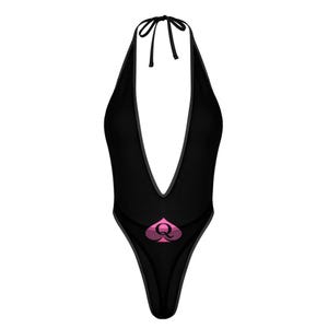 Queen of Spades Mesh Lingerie Bodysuit image 3