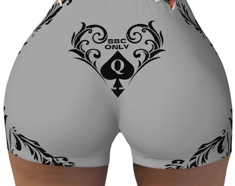 QOS Booty Shorts, Queen of Spades Shorts, QOS Clothing