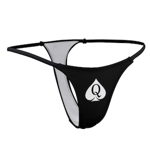 Queen of Spades Thong Panty, QOS Thong Panty