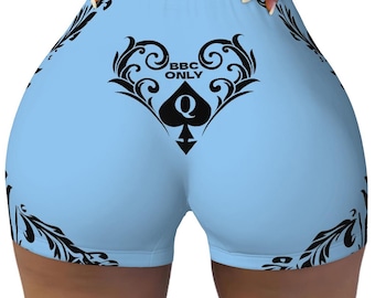 QOS Booty Shorts, Queen of Spades Shorts, QOS Clothing