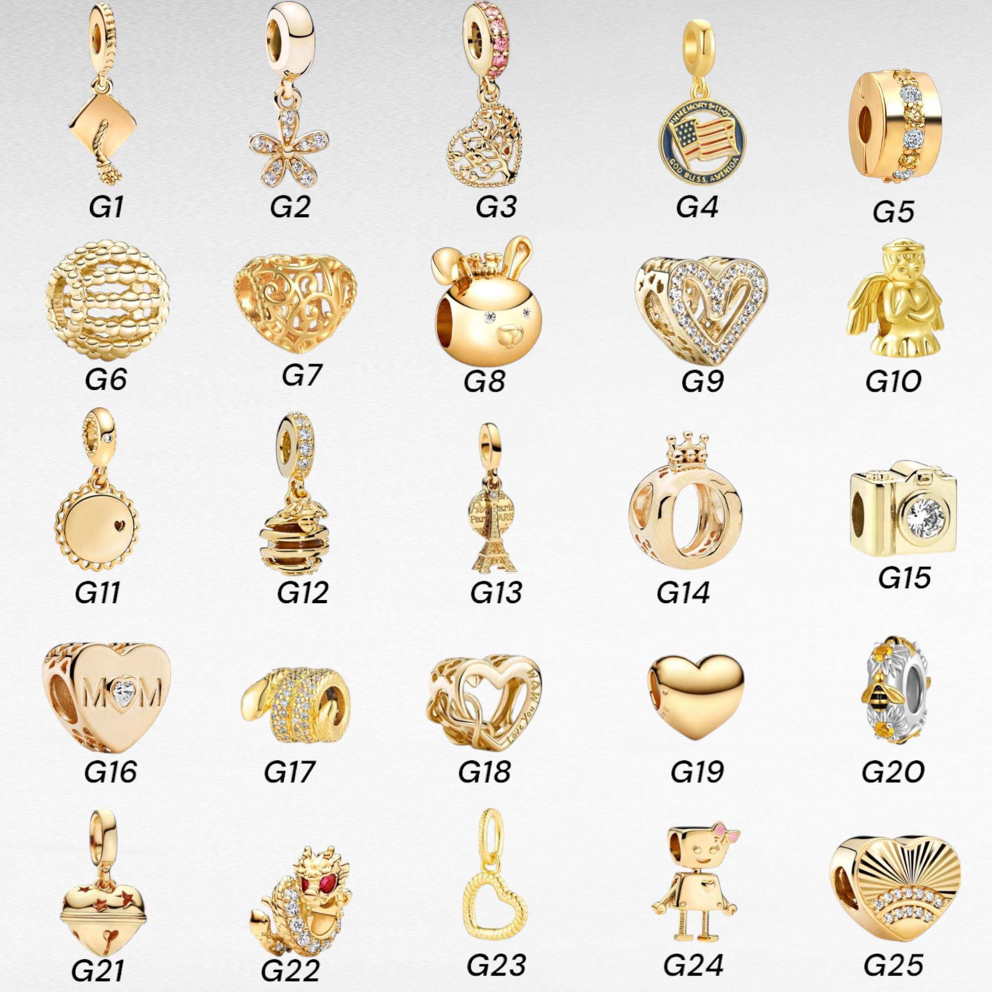 14k Gold Pandora Charm Canada