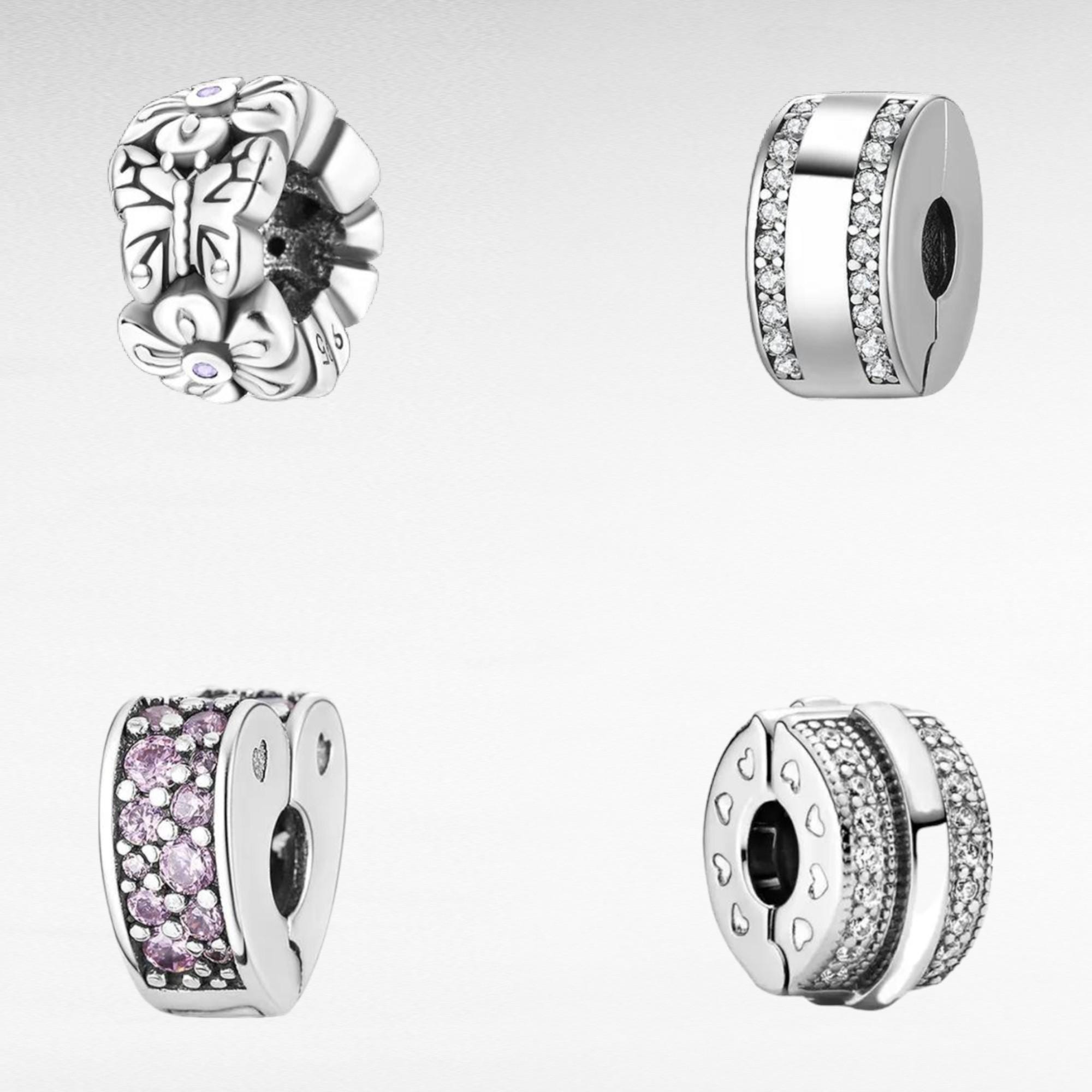 Breloque Argent Sterling 925 PANPOKI - Compatible Bracelets Et Colliers Européens - Pour Femme - Cadeau Raffiné