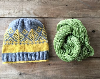 KNITTING PATTERN - Whispering PInes Hat