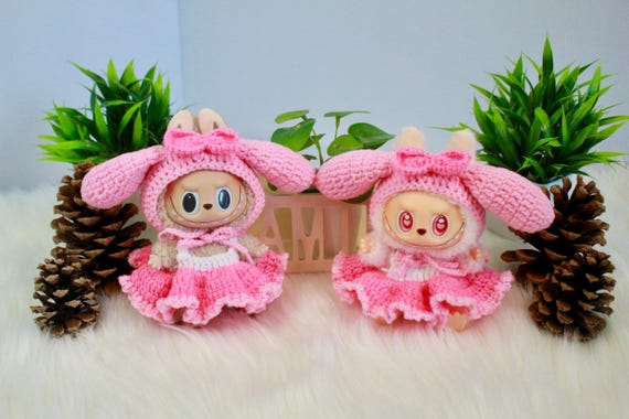Labubu Dress For Labubu Macaron Outfits For Labubu Macaron