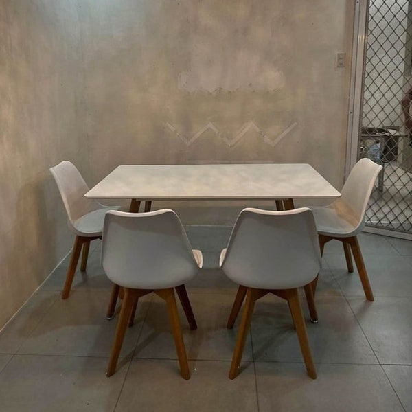 Scandinavian Dining Table and Chairs