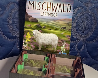 Mischwald - Dartmoor Organizer + Expansion | Brettspiel Zubehör Insert