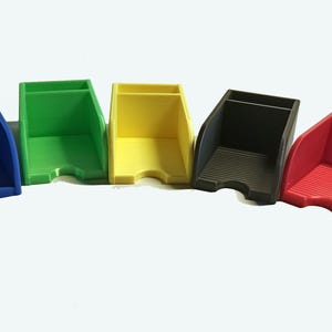Soporte de cartas magnético con descarte | Fundas Mini American 41x63 | Arkham Horror, Fallout, Outer Rim, Imperial Assault | Impresión 3D