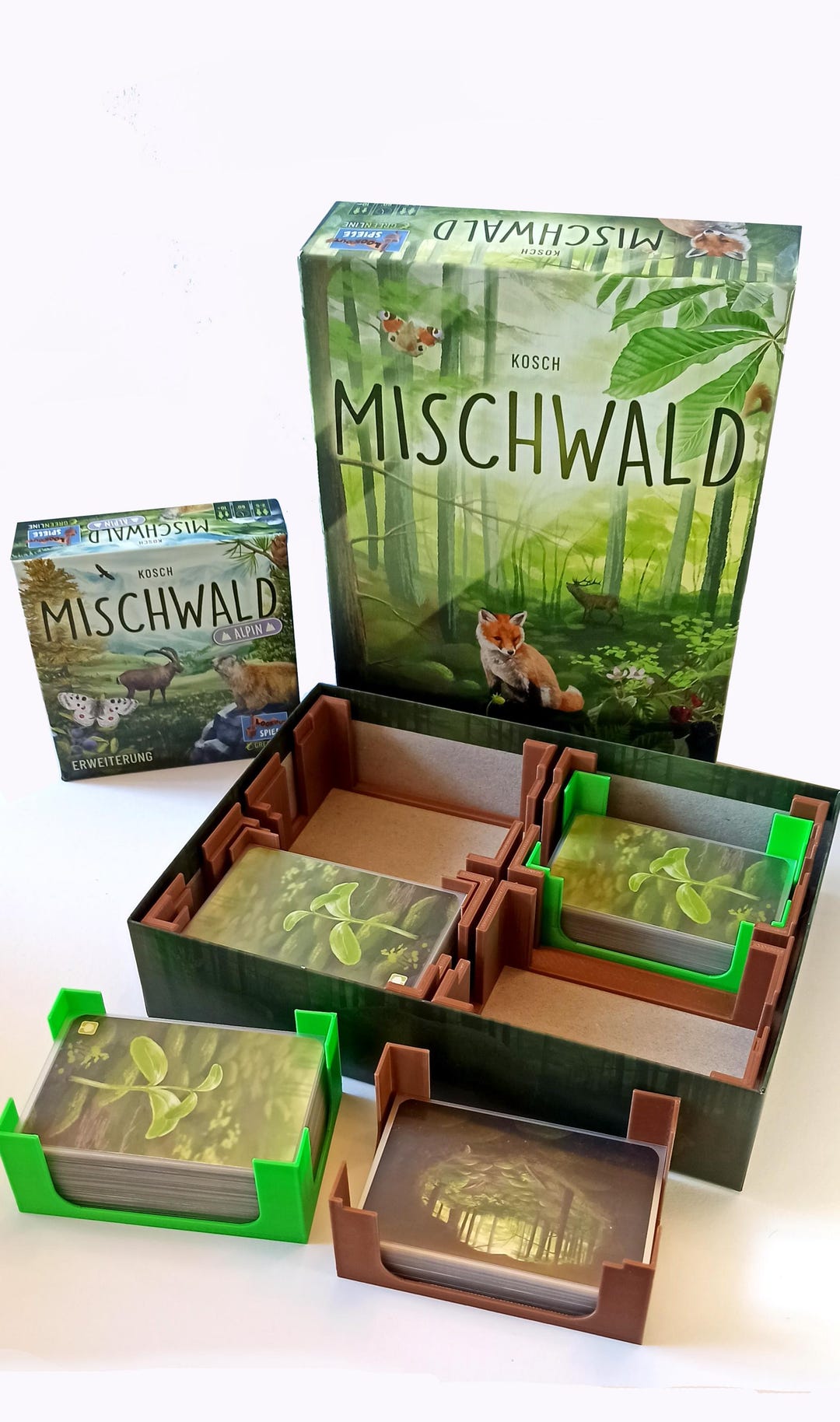 Mixed Forest Insert Organizer – Forest Shuffle Inlay, Compatible With ...