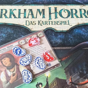 Arkham Horror Deluxe Token (Health & Horror) for the card game (LCG) or board game