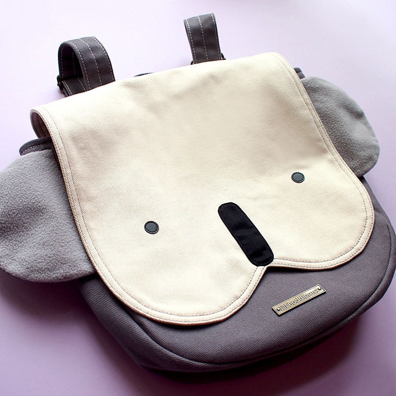 KOALA Backpack Cute Animal Rucksack Kawaii Bear Harajuku Etsy