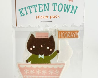 Kitten Town Sticker Pack