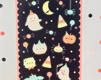 Halloween Friends Sticker Sheet