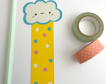 Happy Time Cloud Bookmark