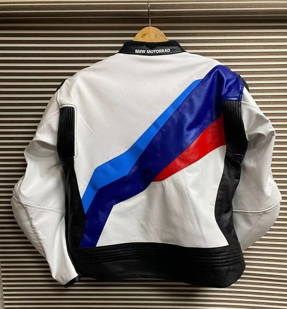 BMW Motorrad モーターサイクルレーシングレザージャケット 本物の牛革
