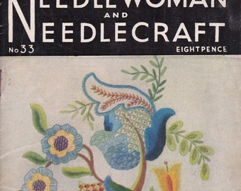 Vintage Craft Publication, Needlewoman and Needlecraft, No. 33, ©1948