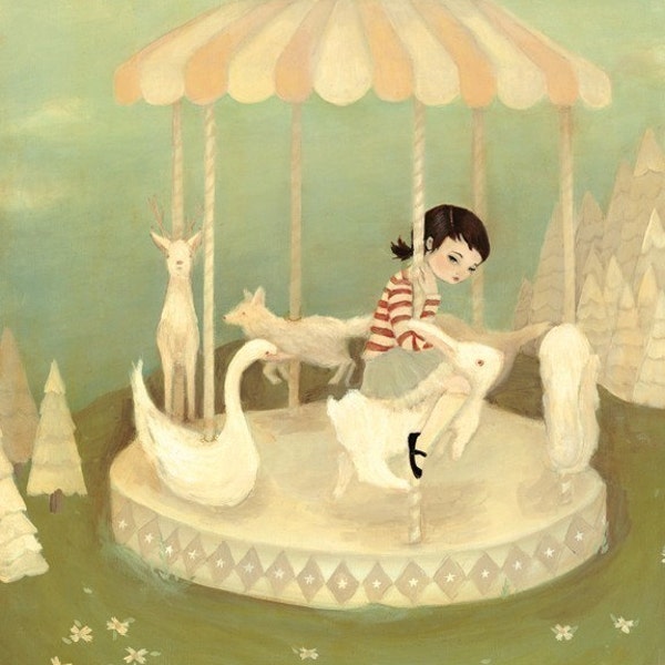 The Pale Carousel Print