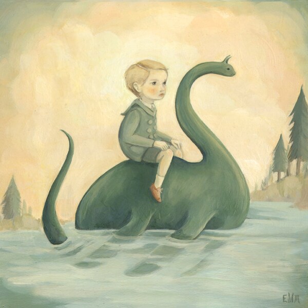 In the Secret Lake Print