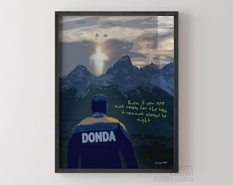 Kanye West Poster, Donda Poster, Kids See Ghost Album, Vultures Album, Digital Download, Kanye West Print, Music Poster, Unique Artwork