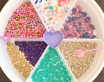 Unicorn Sensory Bin Unique Birthday Gift for Preschooler Sparkle Princess Unicorn Delight Sensory Party Gift for 3 Year old Girl Pink Gift