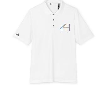 Polo unisex Adidas: ropa deportiva de poliéster reciclado, UPF 50+