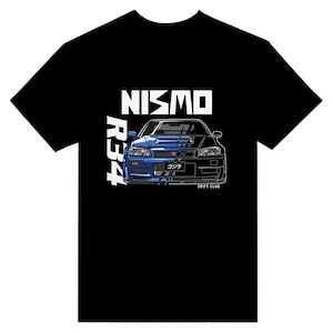 Drift Club GTR R34 Nismo Heavyweight Unisex Crewneck T-shirt