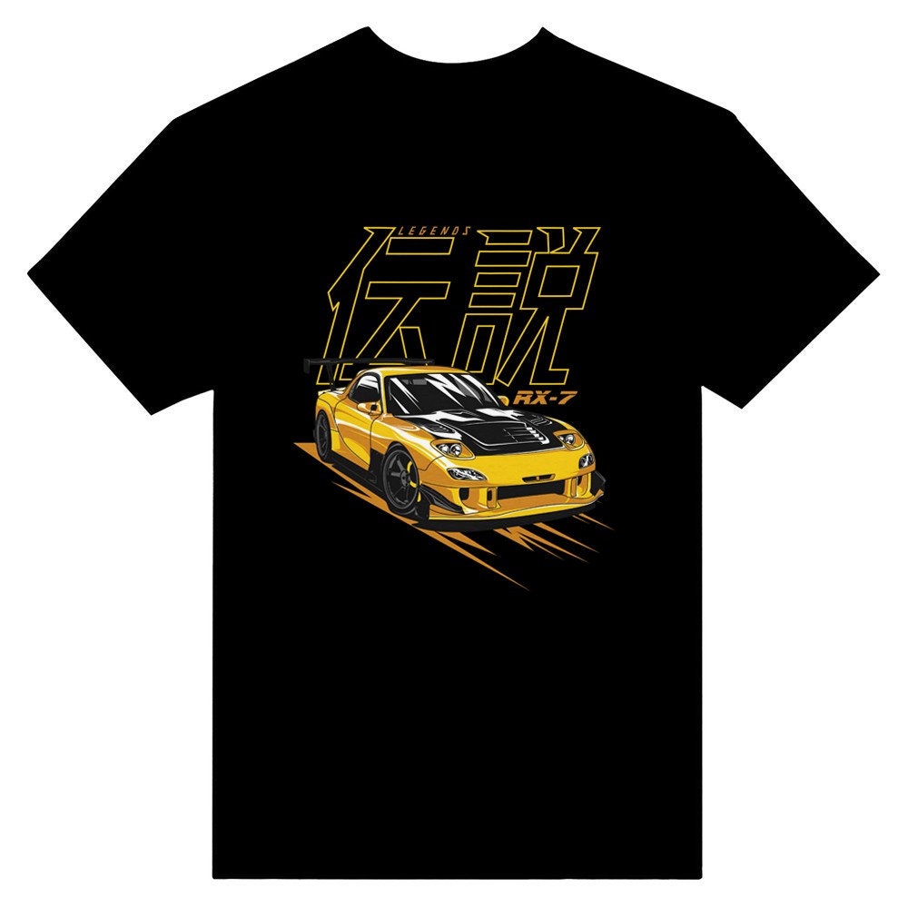 マツダ RX-7 ジャパンレジェンド ヘビーウェイト ユニセックス クルー 